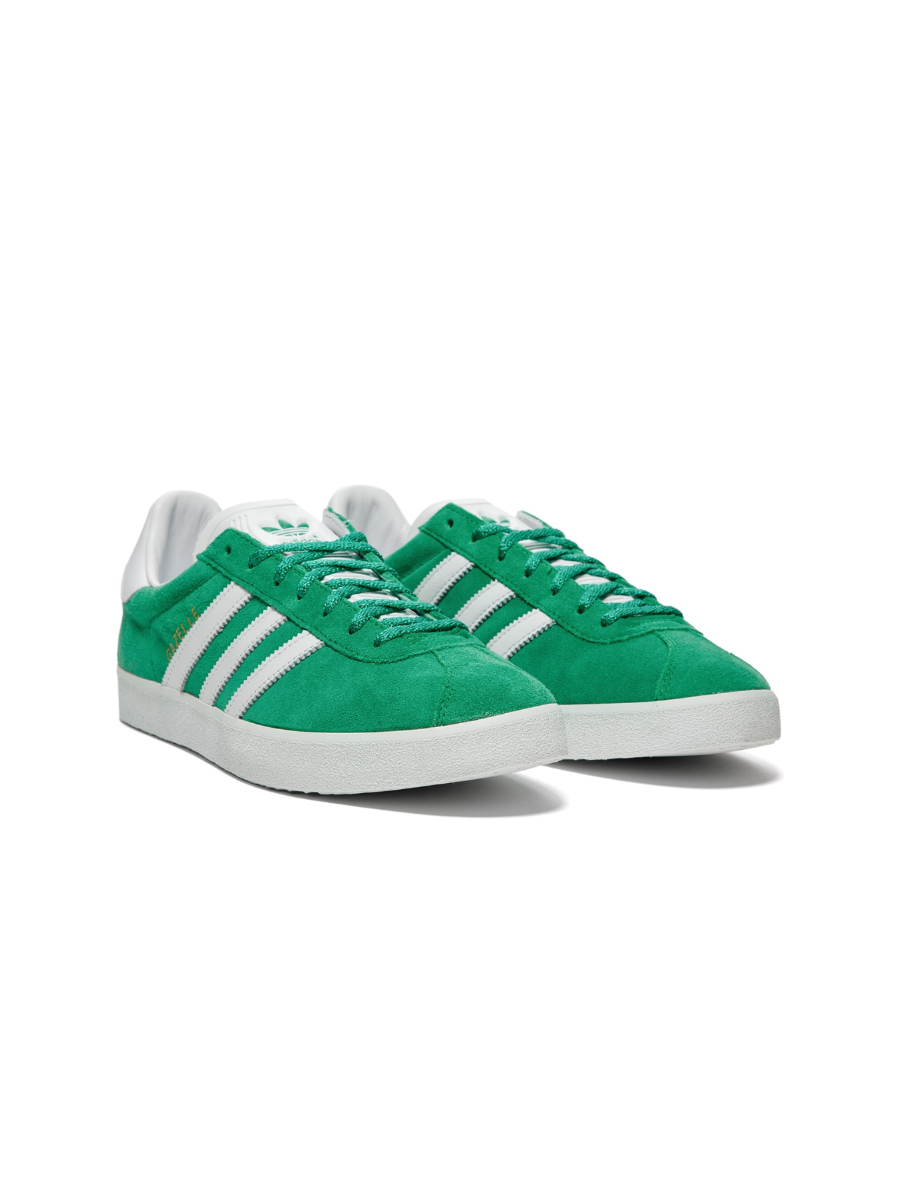 Картинка Кроссовки осенние Adidas Gazelle 85 Semi Court Green White