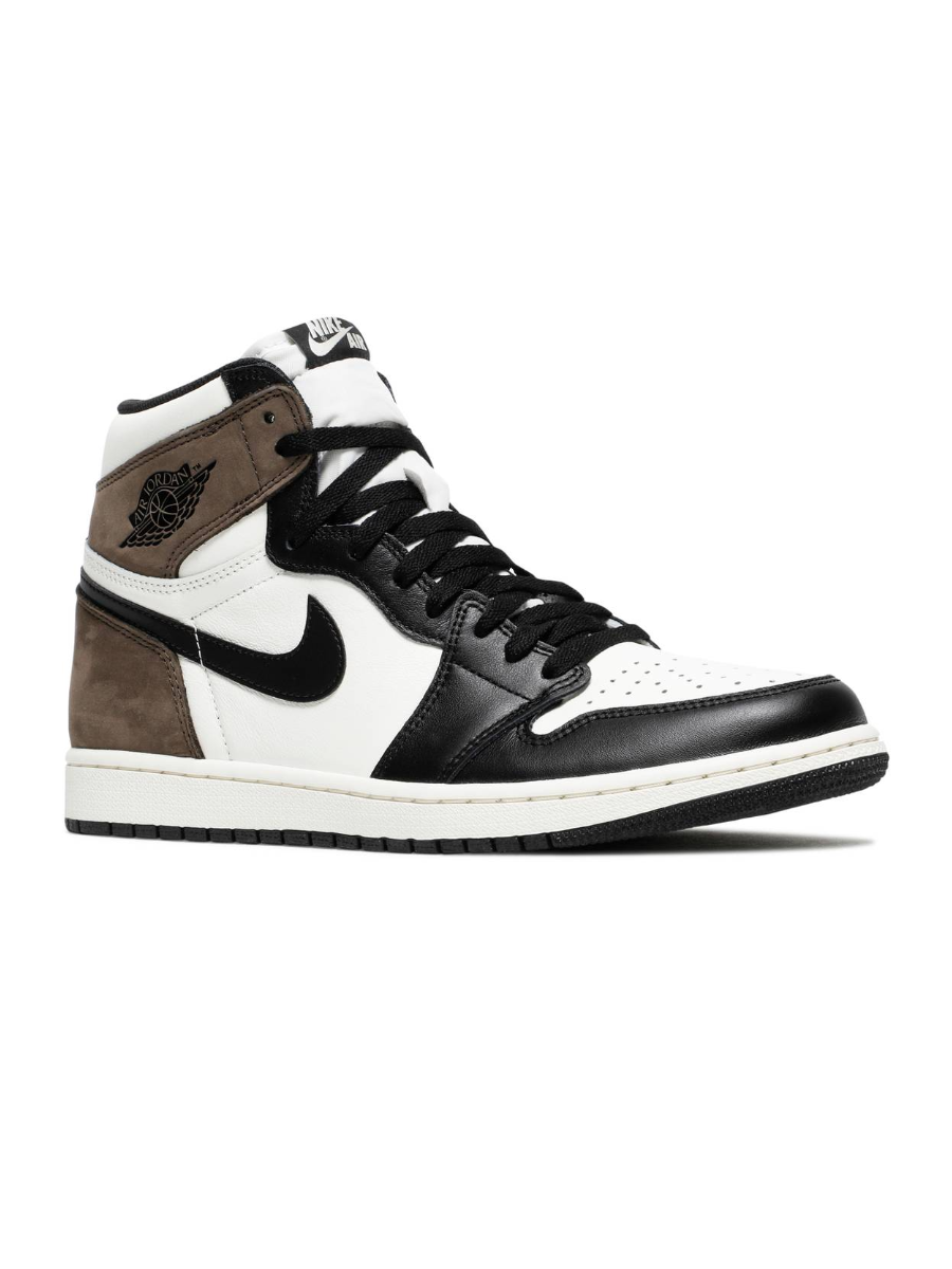 Картинка Кроссовки кожаные Nike Air Jordan 1 Retro High Dark Mocha