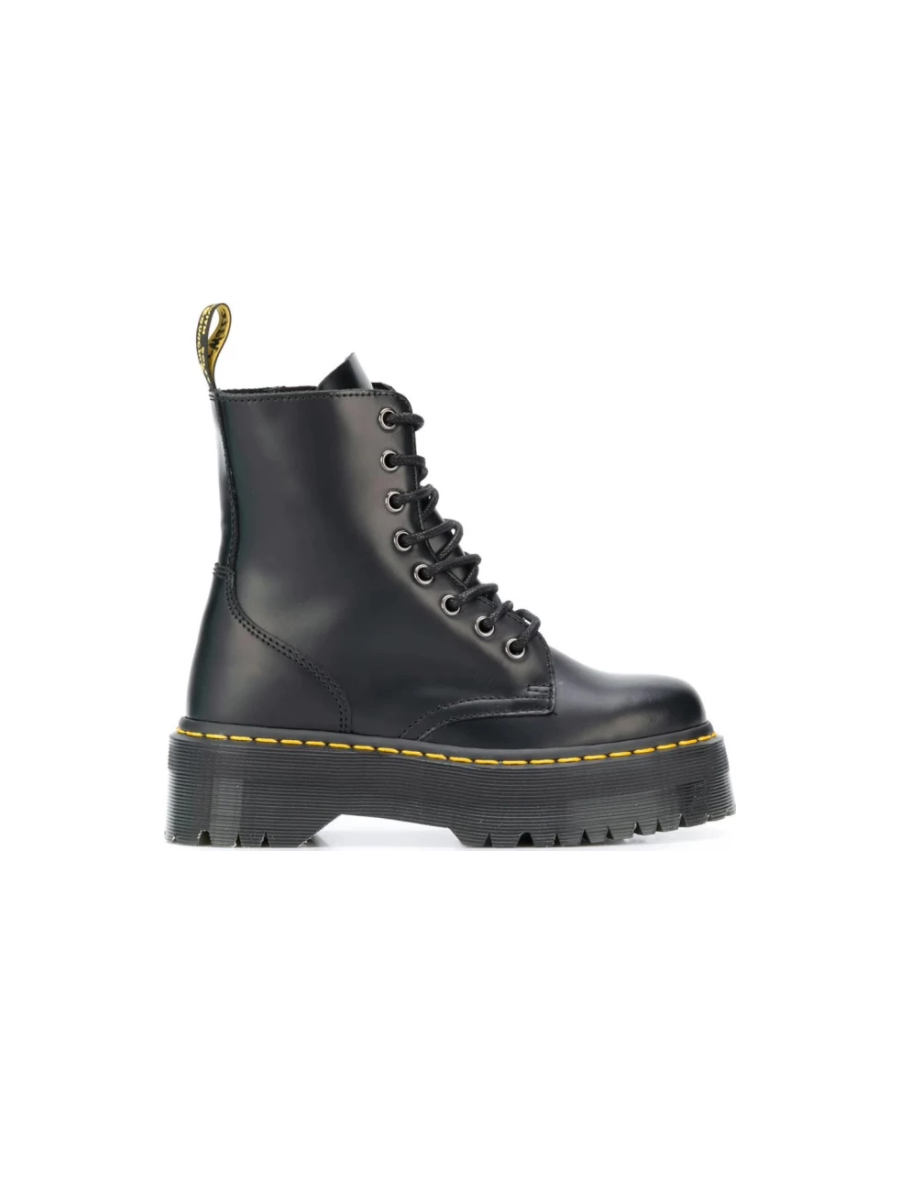 Картинка Ботинки зимние кожаные с мехом Dr Martens JADON BLACK 