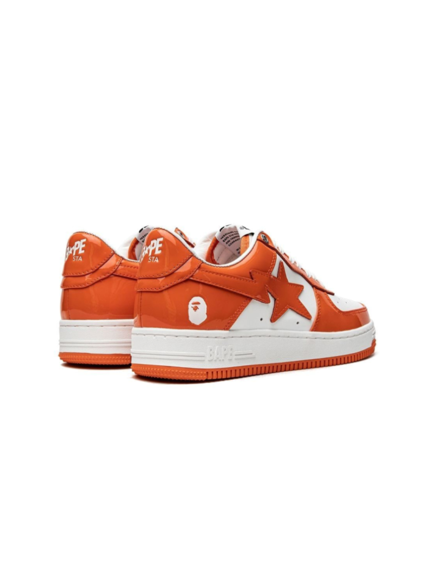 Картинка Кроссовки Bape Sta Low M2 IT Orange Sneakers