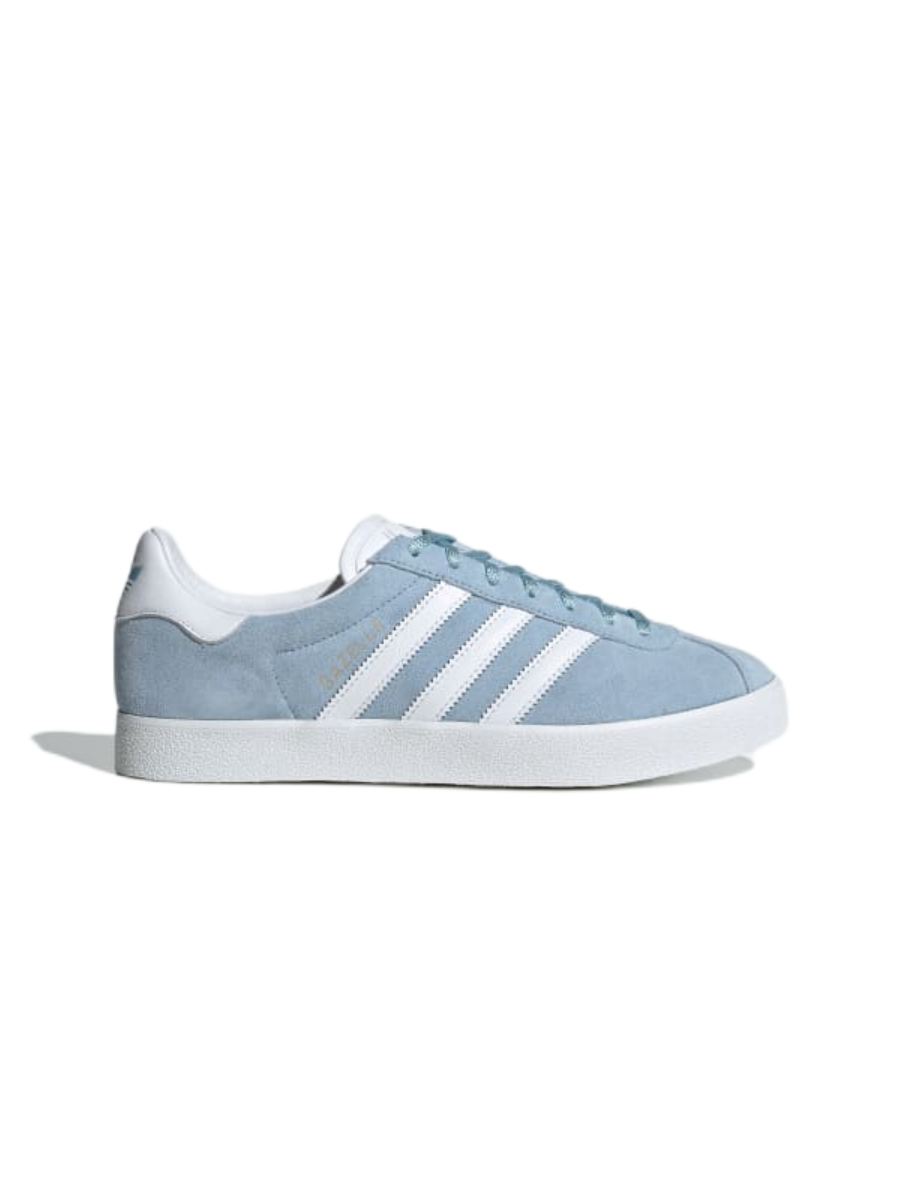 Картинка Кроссовки летние замшевые Adidas Gazelle Blue White