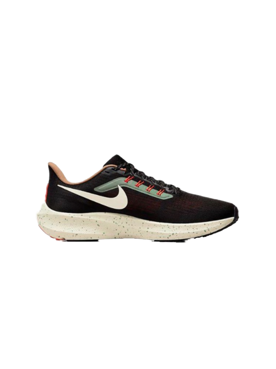 Картинка Кроссовки Nike Air Zoom Pegasus 39 Black Green Safety Orange