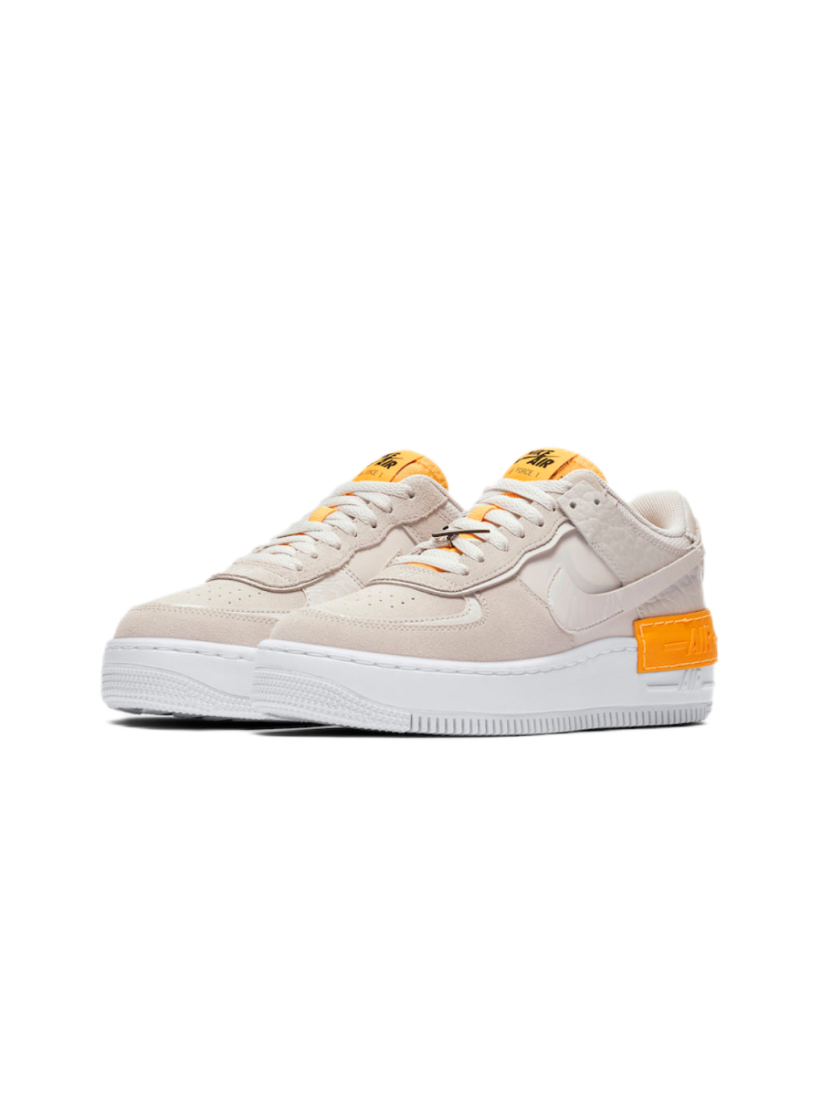 Картинка Кроссовки Nike Air Force 1 Low Shadow Vast Grey Laser Orange