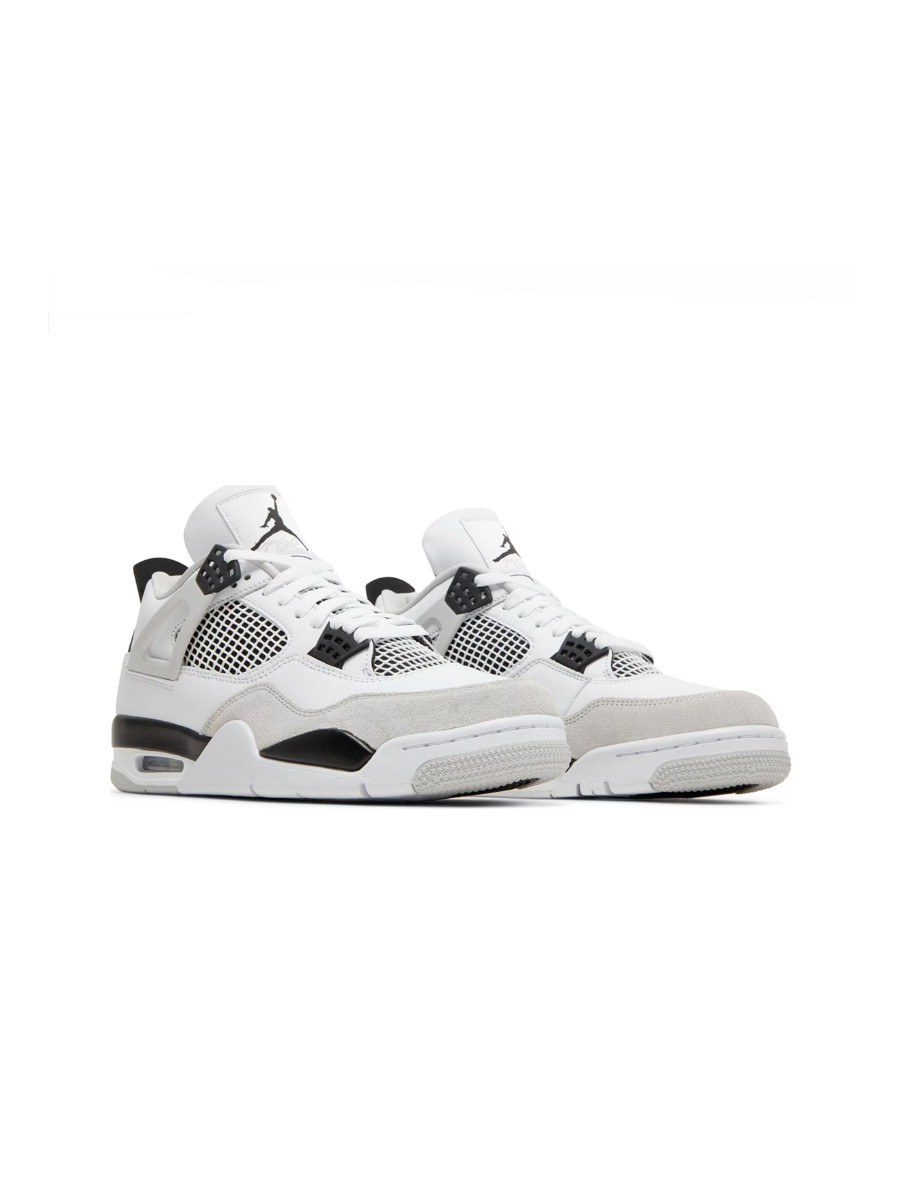 Картинка Кроссовки мужские Nike Air Jordan 4 Retro Military Black