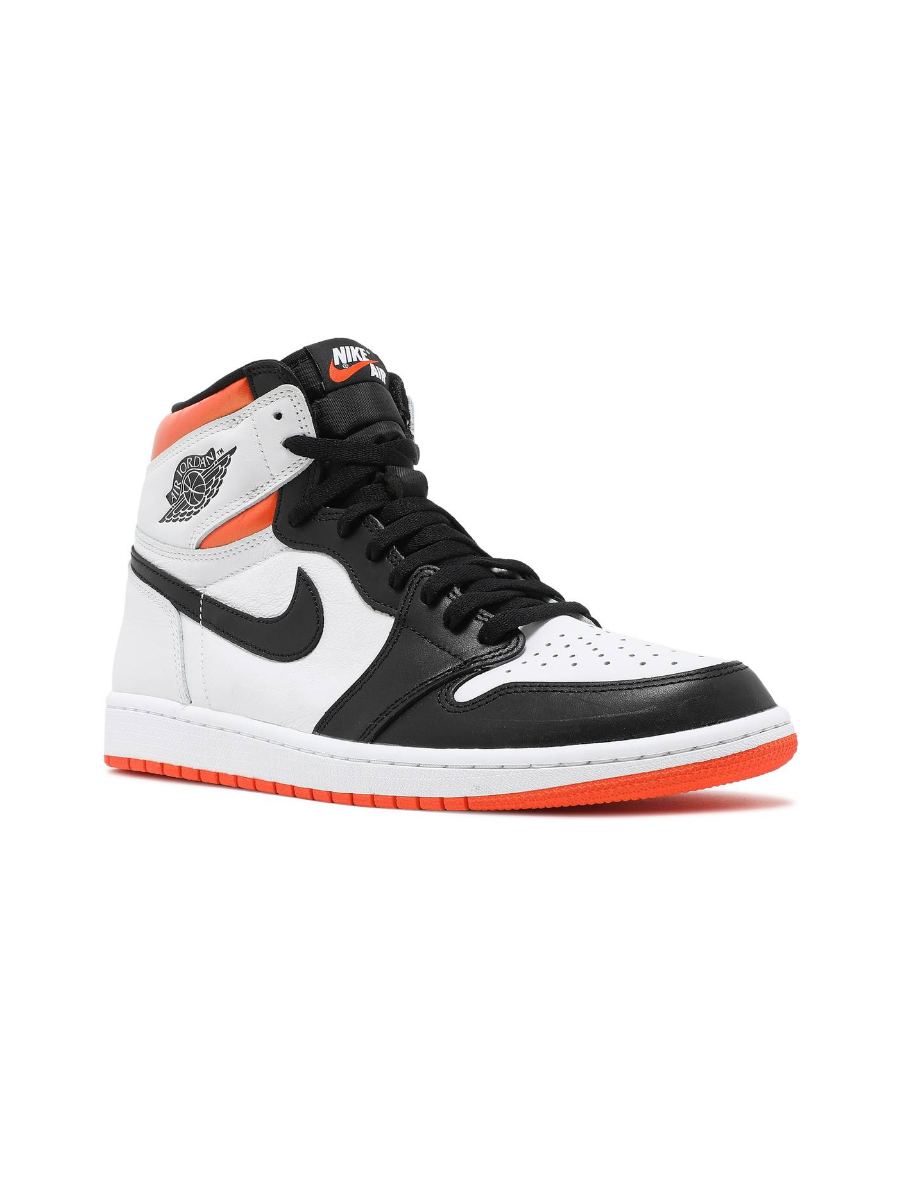 Картинка Кроссовки высокие Nike Air Jordan 1 High OG GS Electro Orange