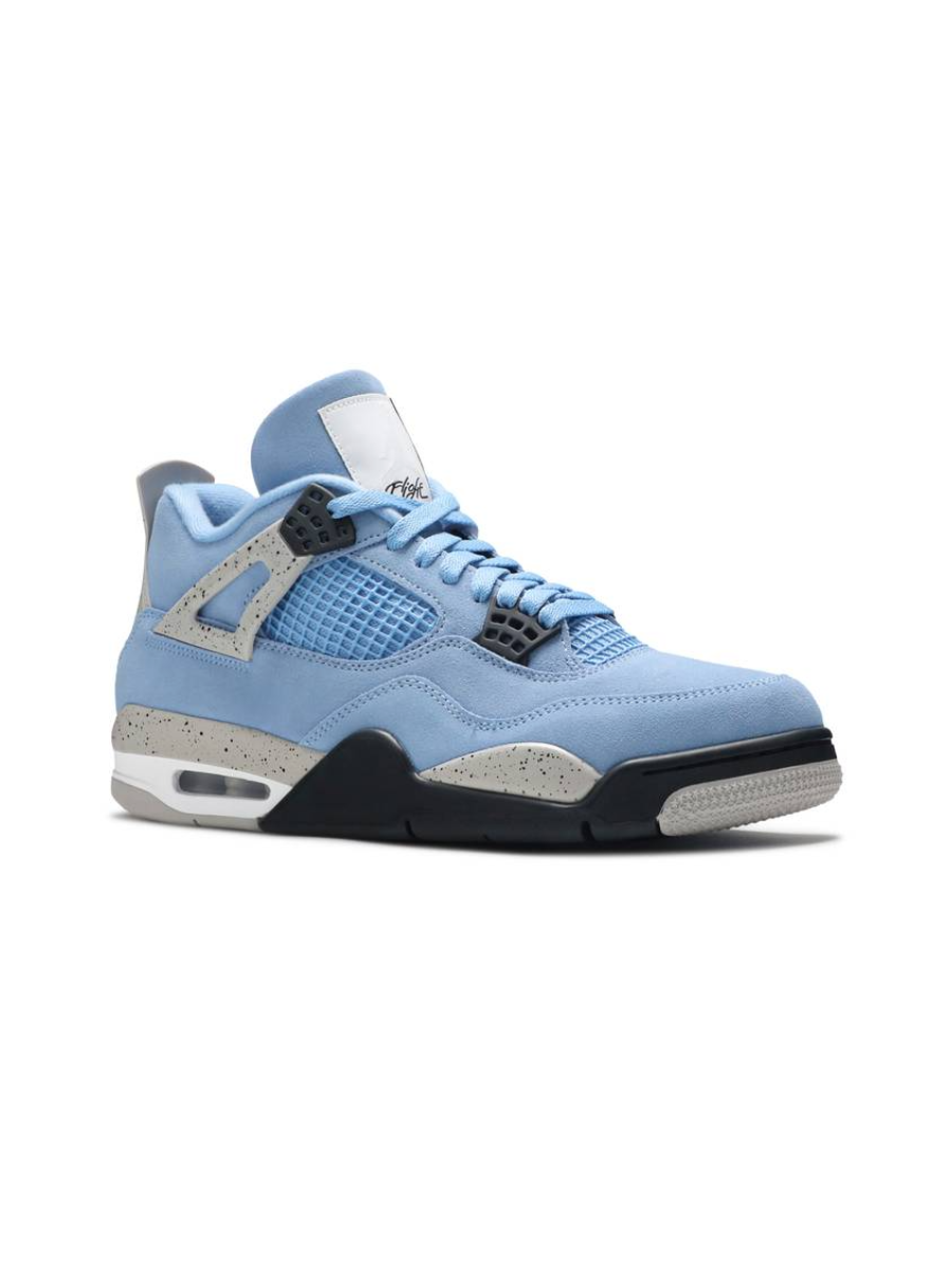 Картинка Кроссовки спортивные треккинговые Nike Air Jordan 4 University Blue UNC