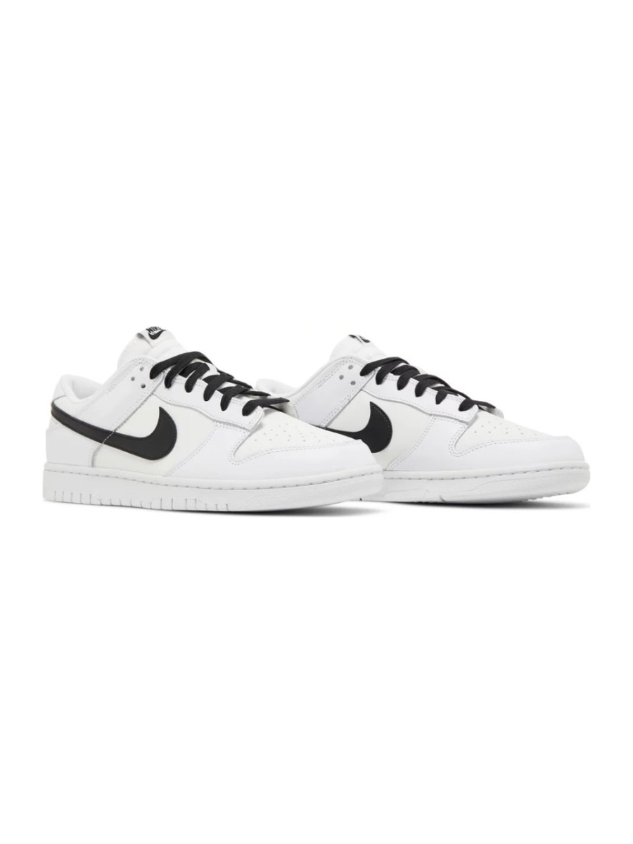 Картинка Кроссовки летние дышащие Nike Dunk Low White Black