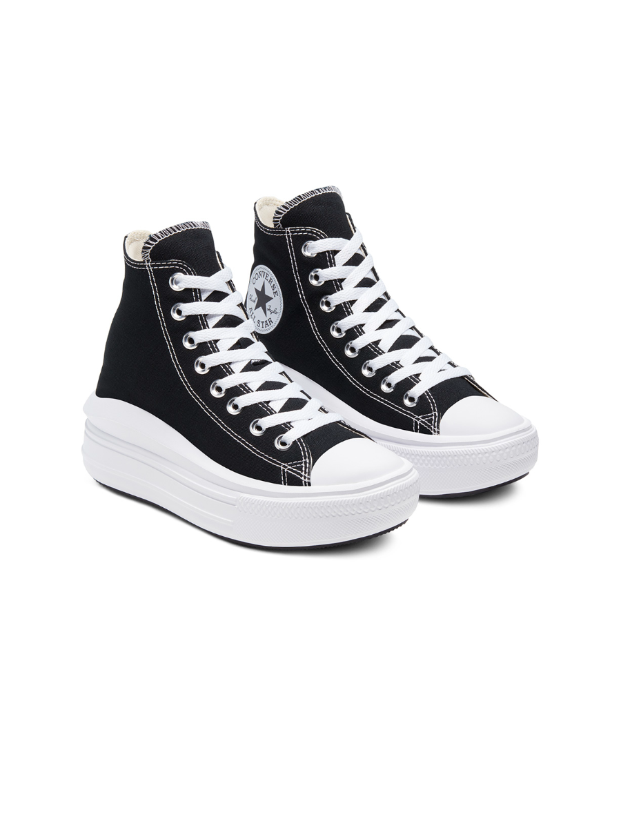 Картинка Кеды Converse Chuck Taylor All Star Move High Top Black