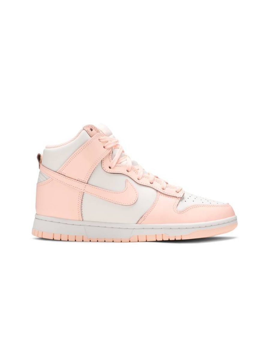 Картинка Кроссовки женские кожаные Nike Dunk High Crimson Tint