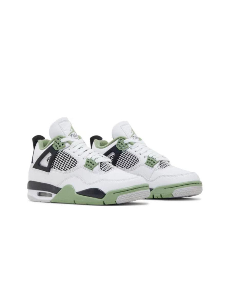 Картинка Кроссовки спортивные треккинговые Nike Air Jordan 4 Retro WMNS «Seafoam»