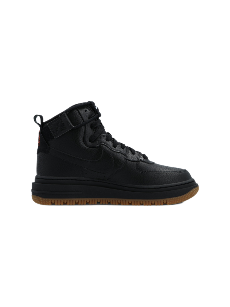 Картинка Ботинки зимние с мехом Nike Air Force 1 High Utility black 