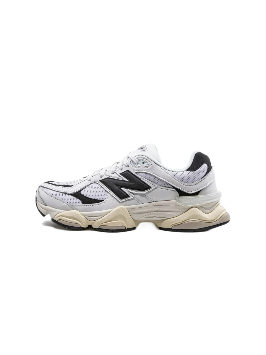 Картинка Кроссовки с сеткой для бега New Balance 9060 White Black