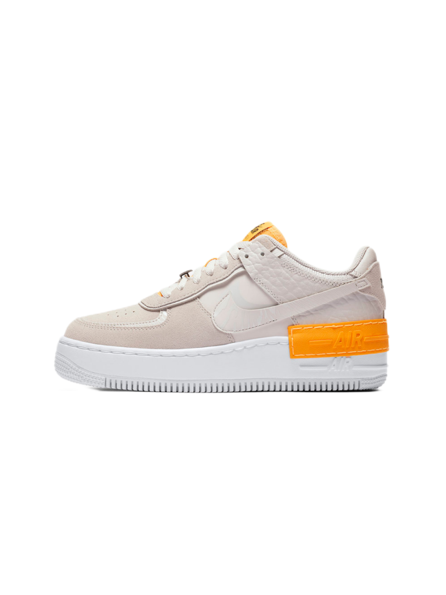 Картинка Кроссовки Nike Air Force 1 Low Shadow Vast Grey Laser Orange