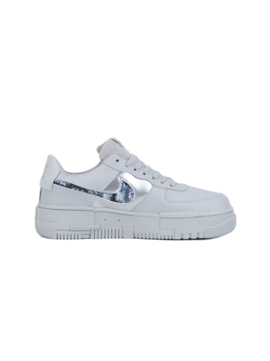 Картинка Кроссовки повседневные Nike Air Force 1 Pixel SE Wolf Grey Silver