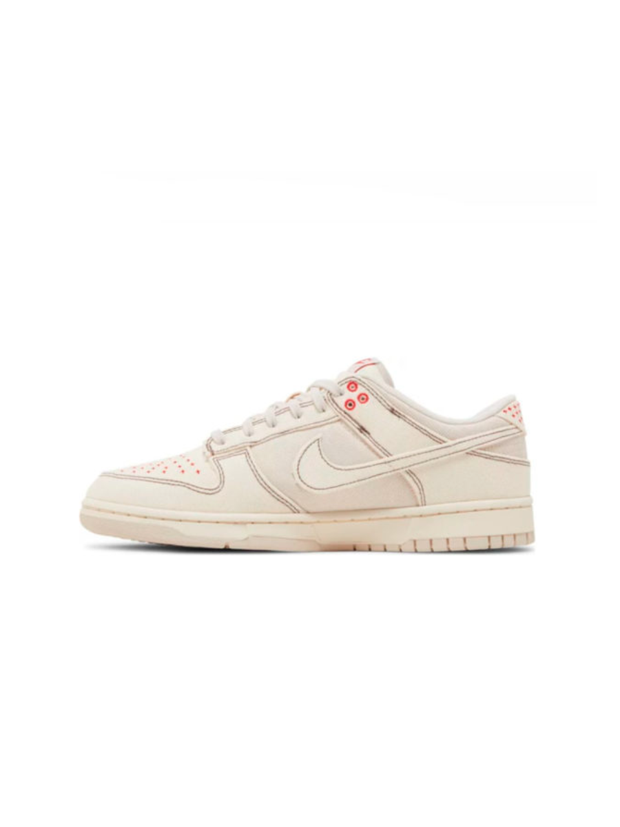 Картинка Кроссовки весенние низкие Nike Dunk Low Light Orewood Brown Sashiko