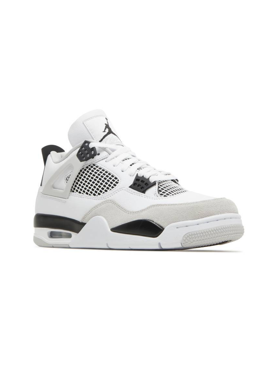 Картинка Кроссовки мужские Nike Air Jordan 4 Retro Military Black