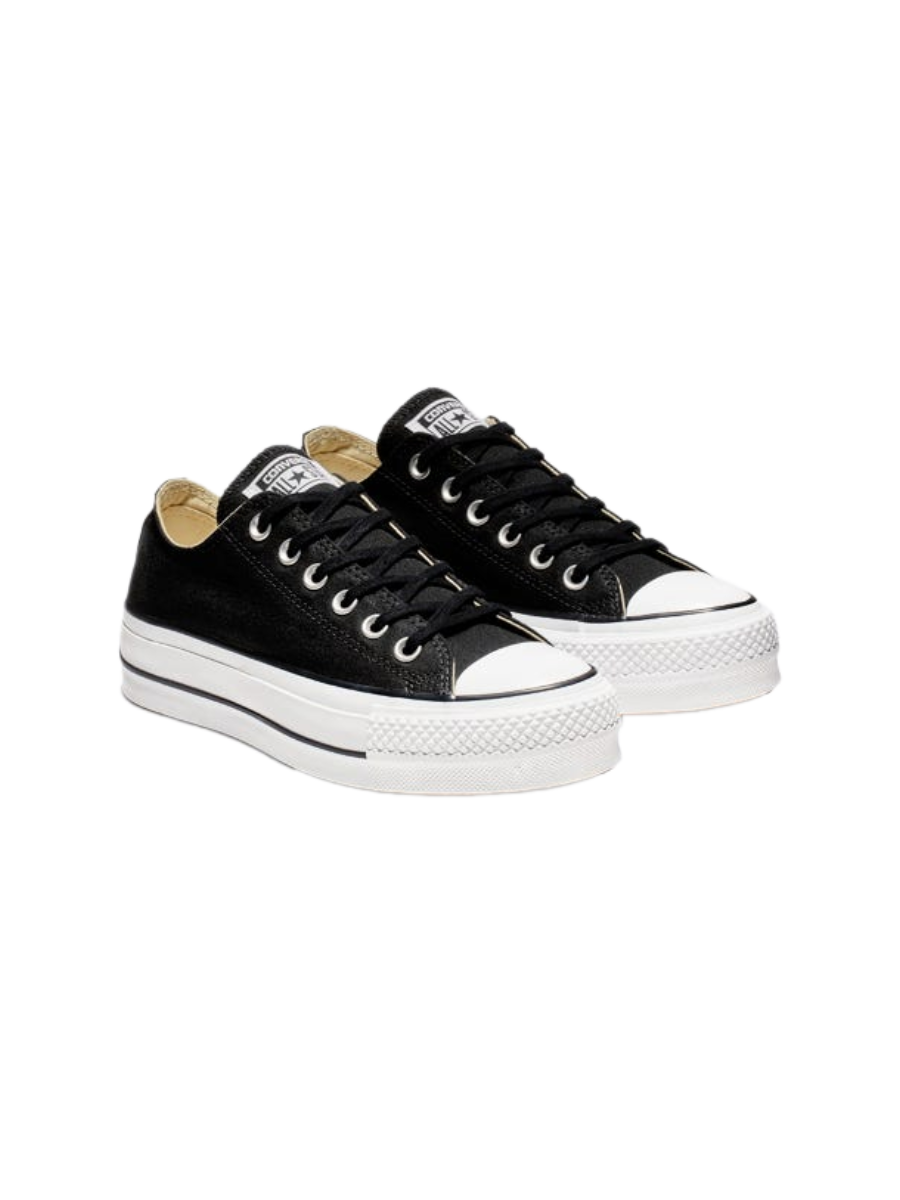 Картинка Кеды Converse Chuck Taylor All Star Platform Canvas Low Top Black