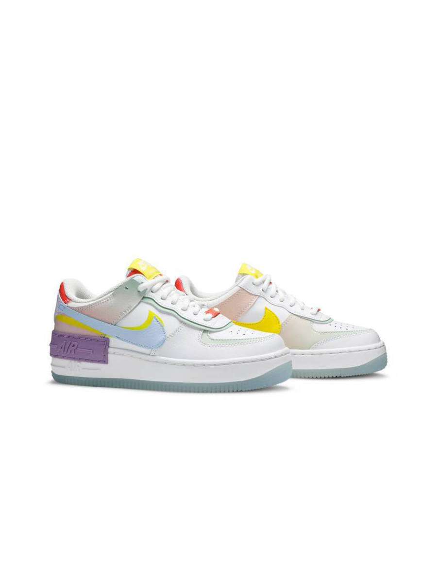 Nike Air Force 1 Low Shadow White Hydrogen Blue Purple