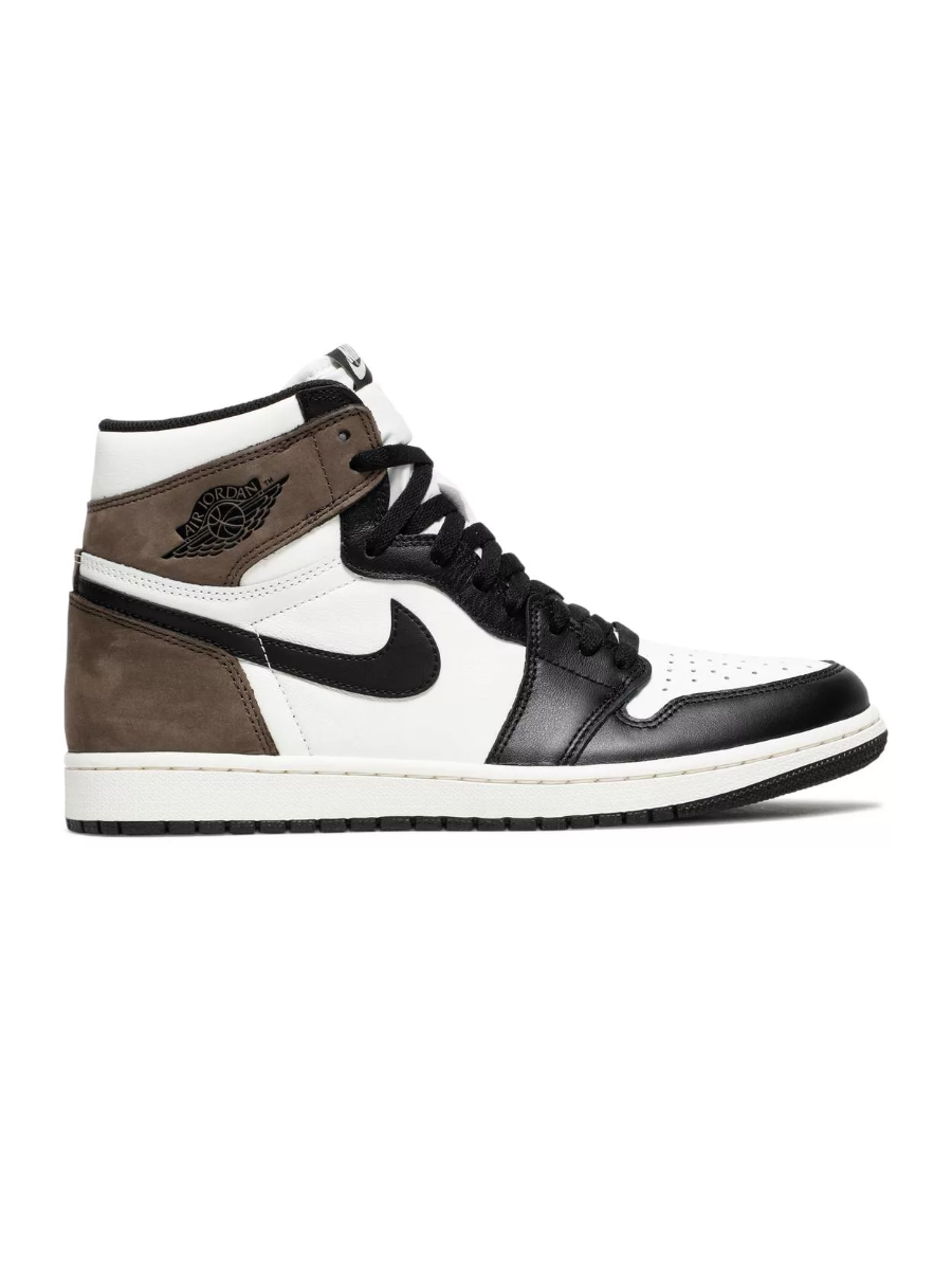 Картинка Кроссовки кожаные Nike Air Jordan 1 Retro High Dark Mocha