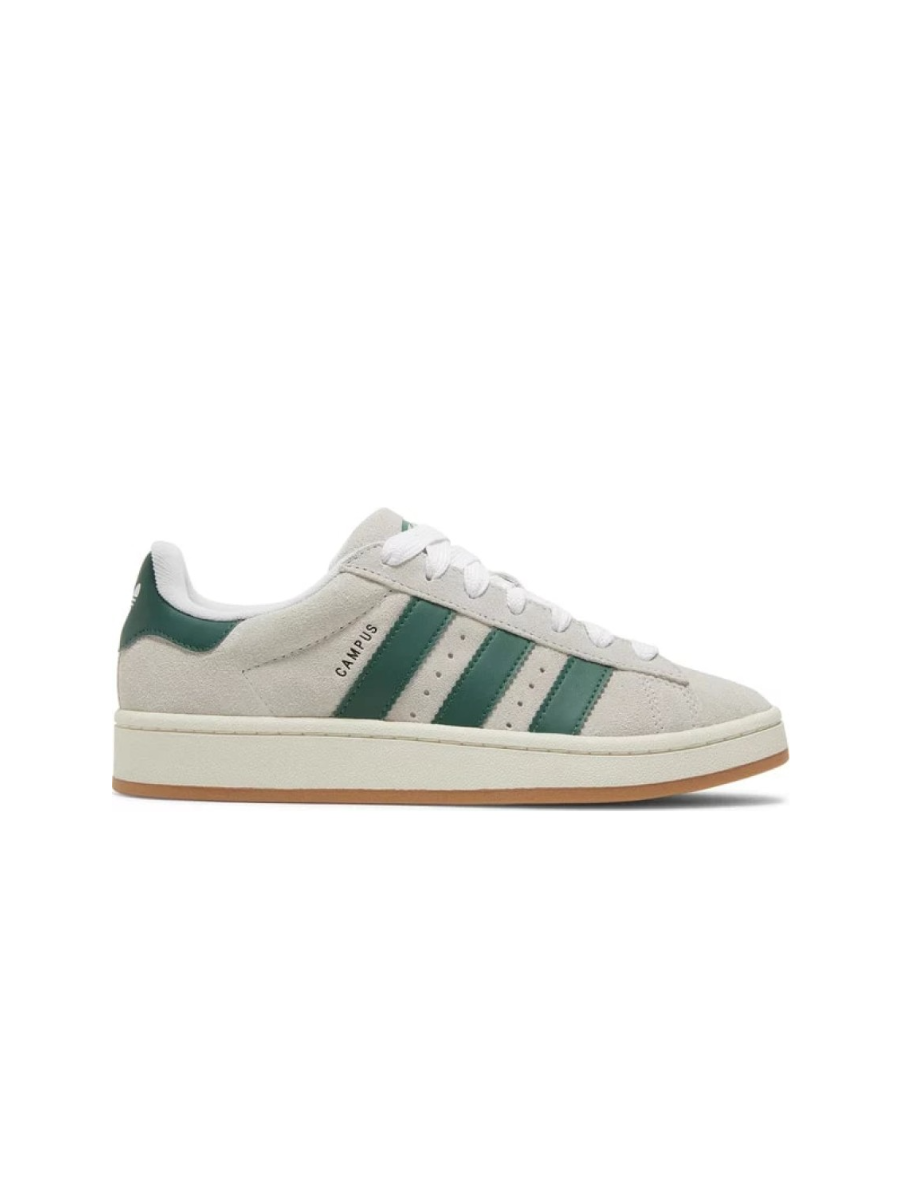 Картинка Кроссовки демисезонные Adidas Campus 00s Crystal White Dark Green