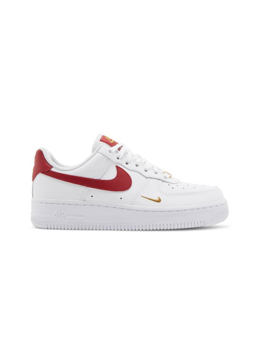 Картинка Кроссовки Nike Air Force 1 Low Essential Gym Red Mini Swoosh