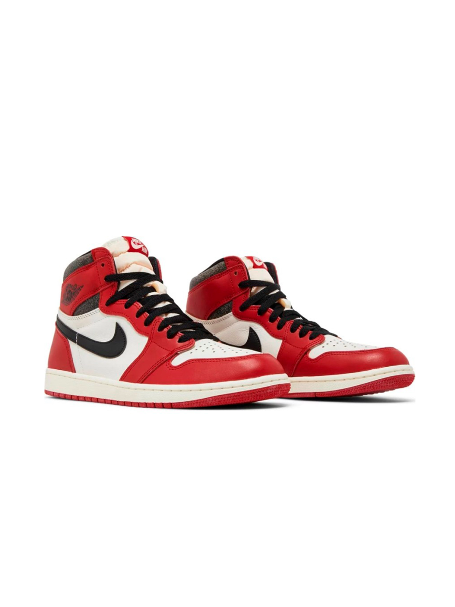 Картинка Кроссовки весенние Nike Air Jordan 1 Retro High OG BG Chicago