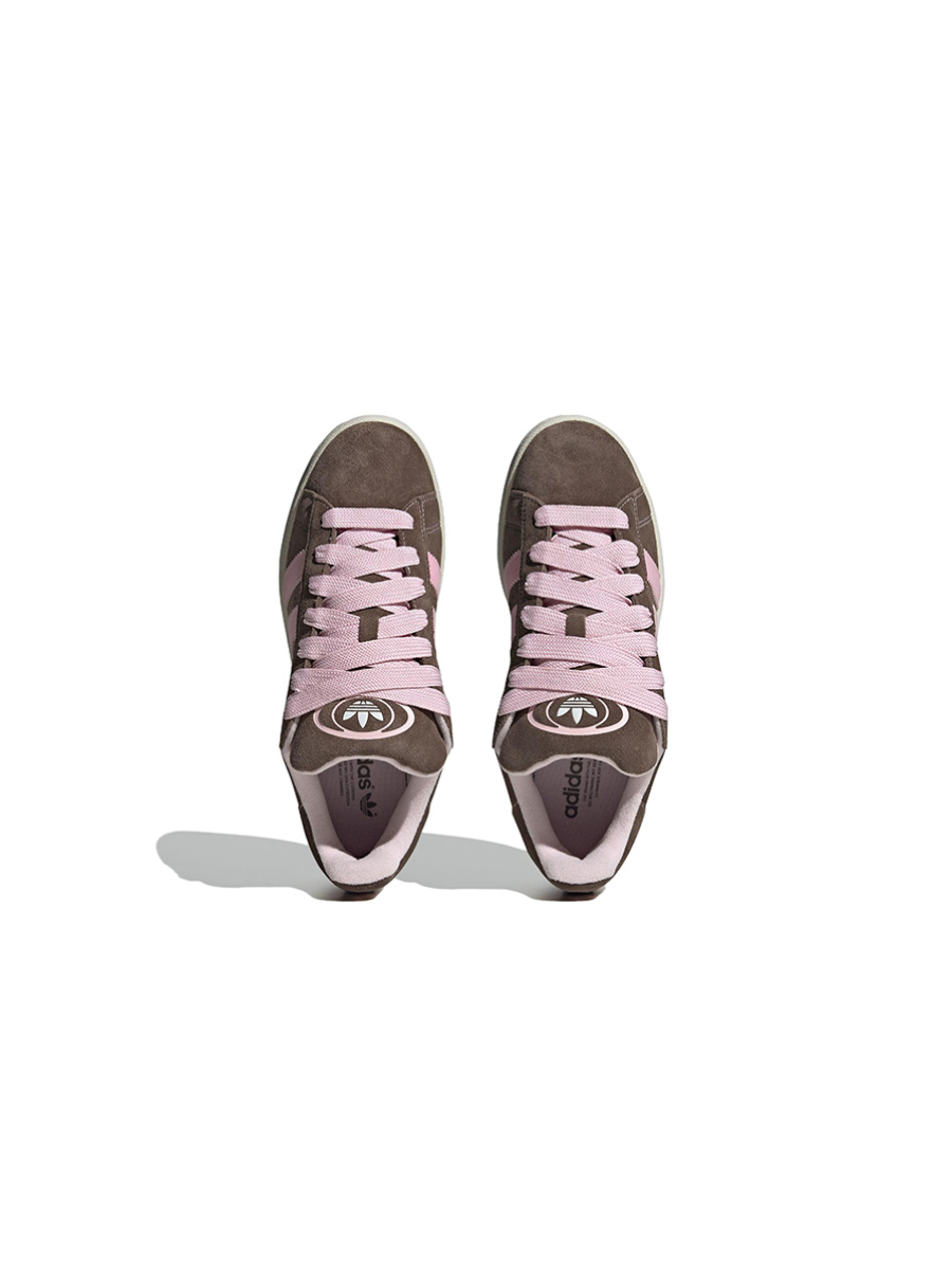 Картинка Кроссовки детские замшевые Adidas Campus 00s Dust Cargo Clear Pink