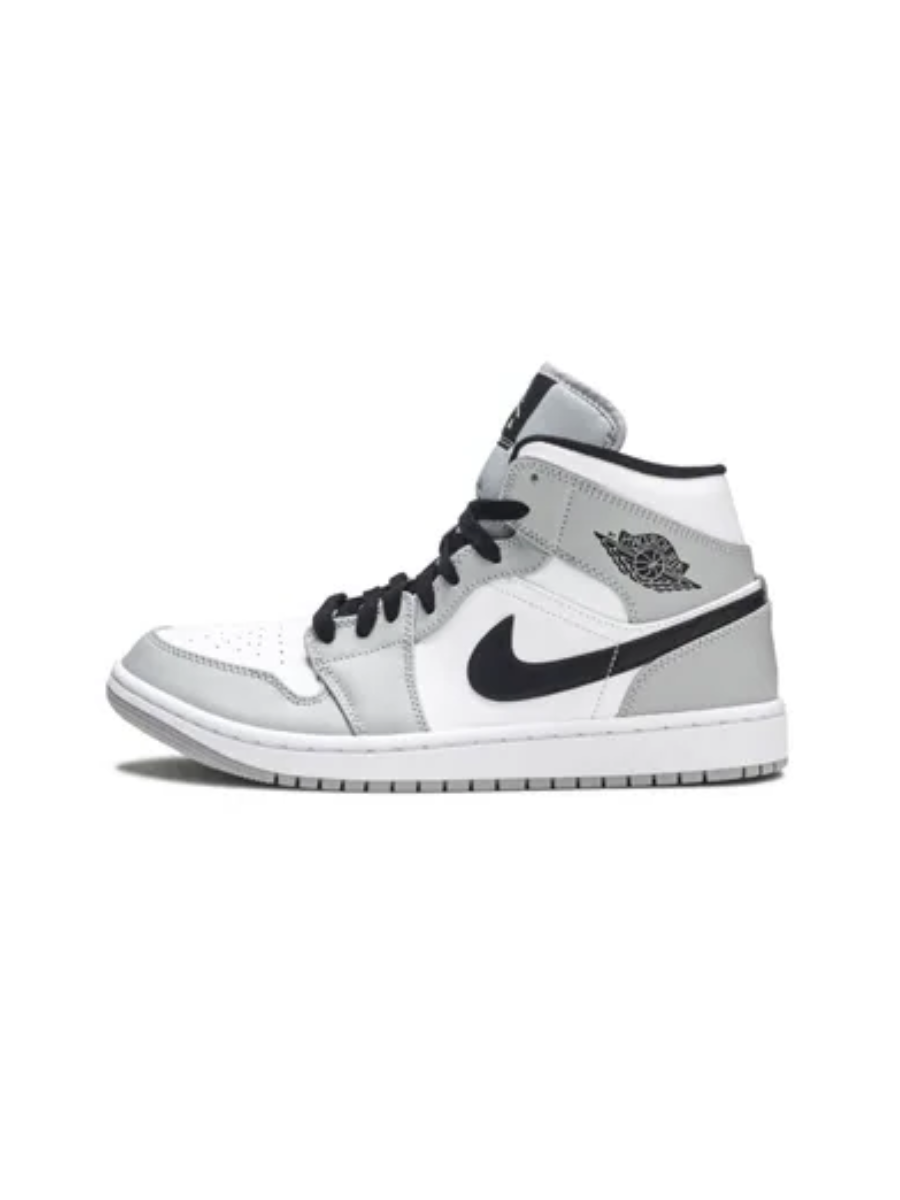 Картинка Кроссовки зимние с мехом термо Nike Air Jordan 1 Hight GRAY