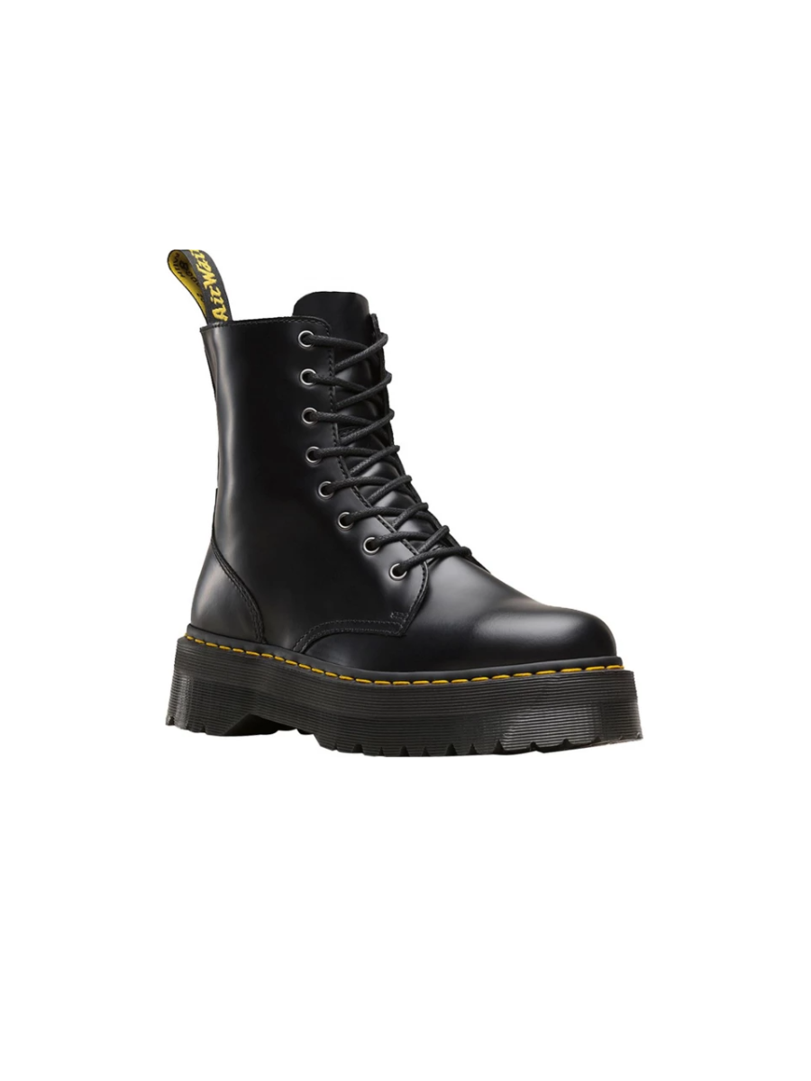 Картинка Ботинки зимние кожаные с мехом Dr Martens JADON BLACK 