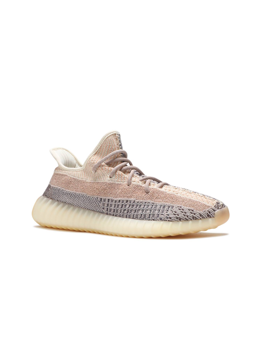 Картинка Кроссовки с сеткой для зала Adidas Yeezy Boost 350 V2 Ash Pearl