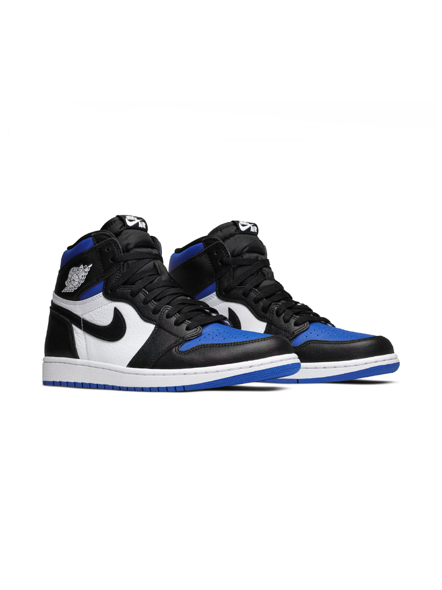 Картинка Кроссовки треккинговые для ходьбы Nike Air Jordan 1 Retro High Royal Toe