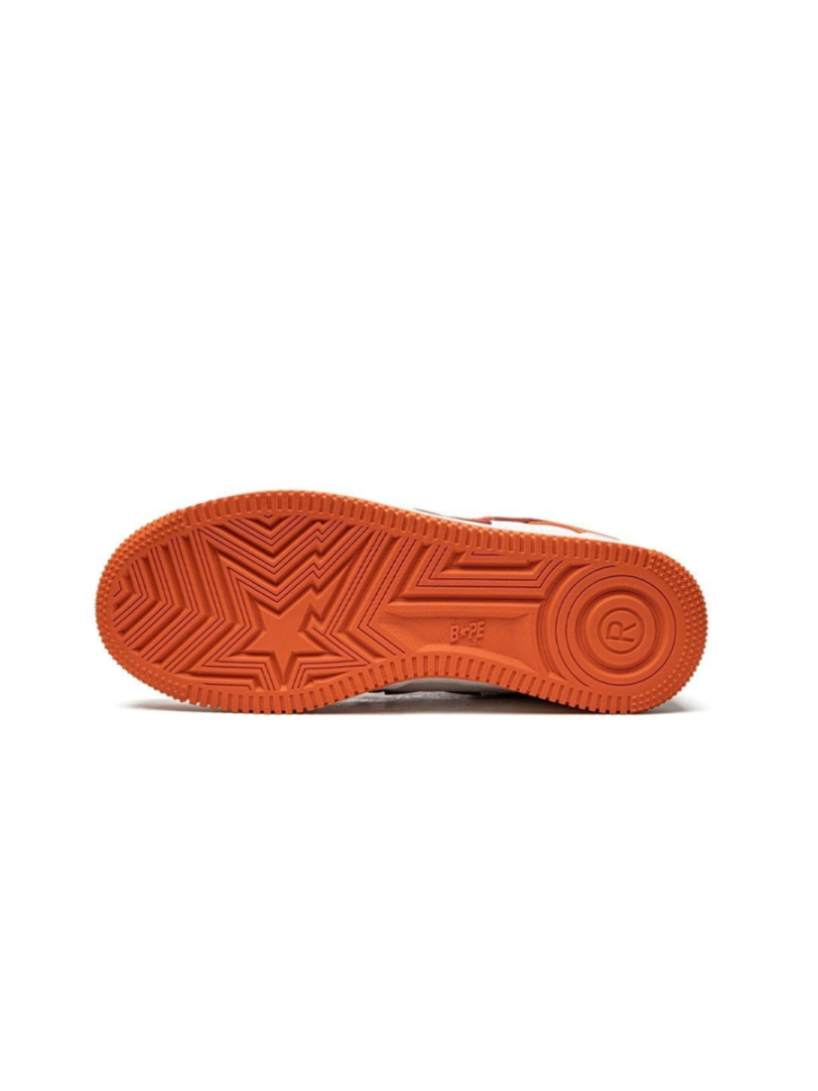 Картинка Кроссовки Bape Sta Low M2 IT Orange Sneakers