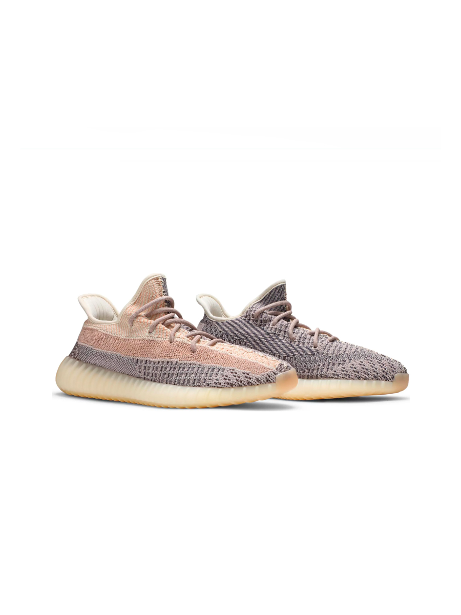 Картинка Кроссовки с сеткой для зала Adidas Yeezy Boost 350 V2 Ash Pearl