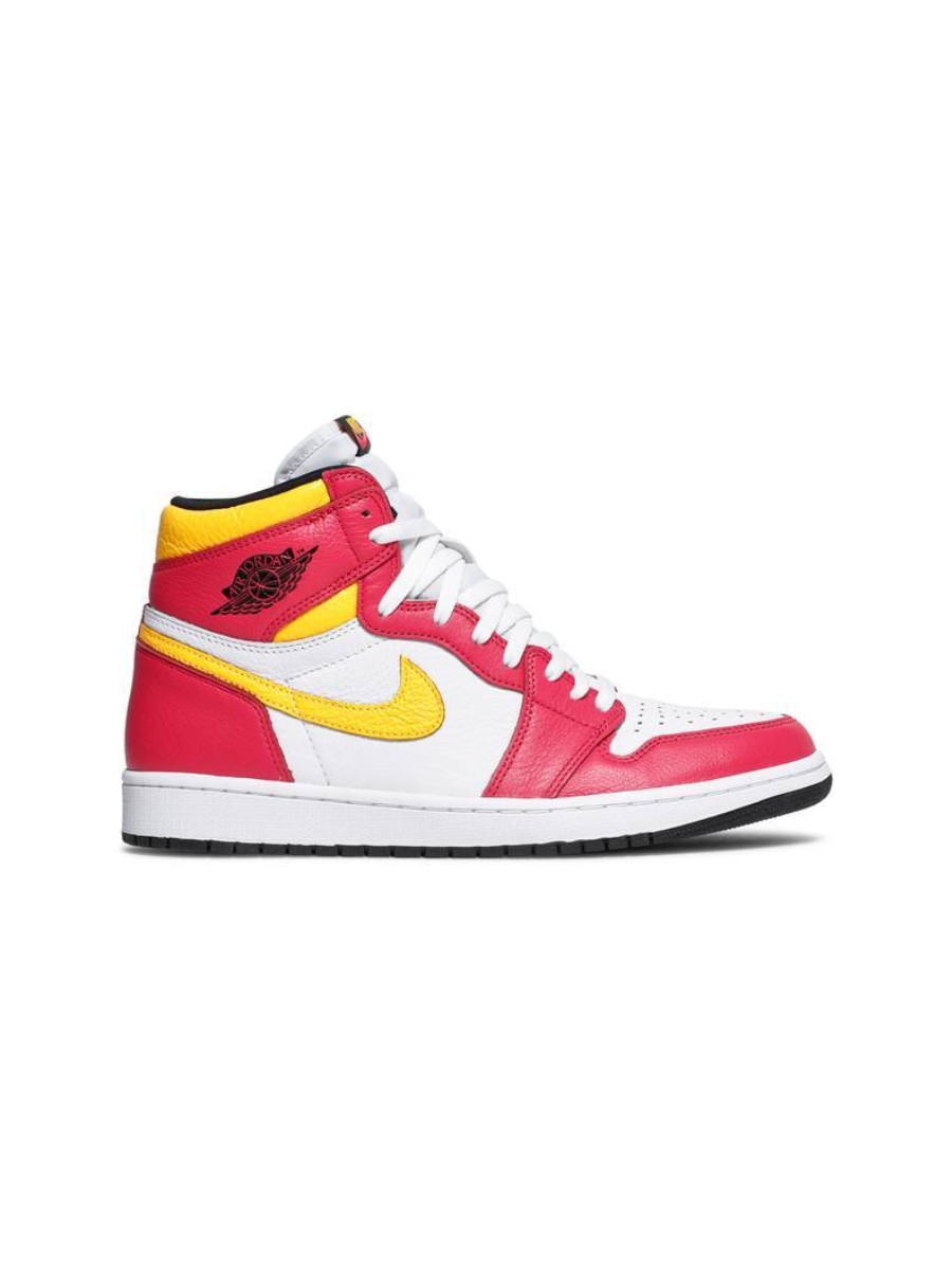 Картинка Кроссовки высокие Nike Air Jordan 1 High OG Light Fusion Red