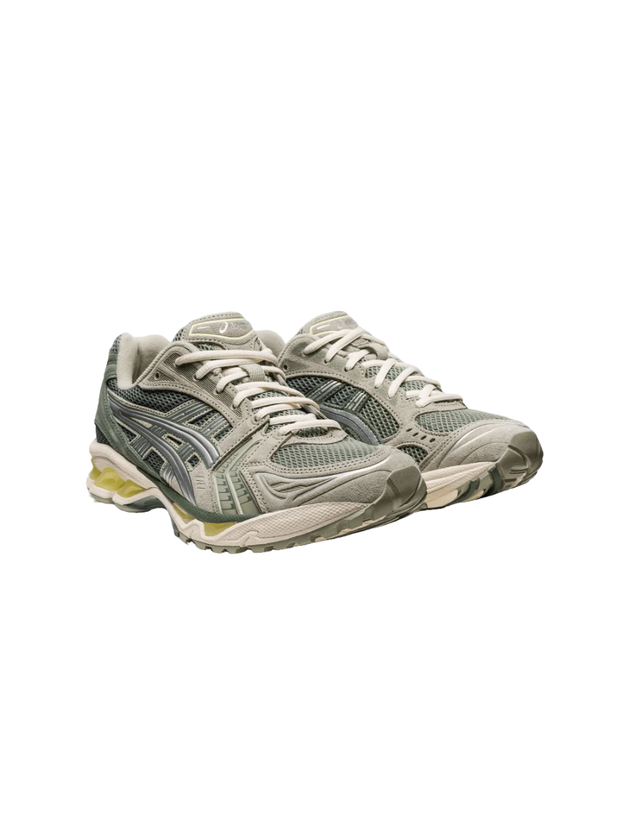 Картинка Кроссовки Asics Gel Kayno 14 Olive Grey Pure Silver