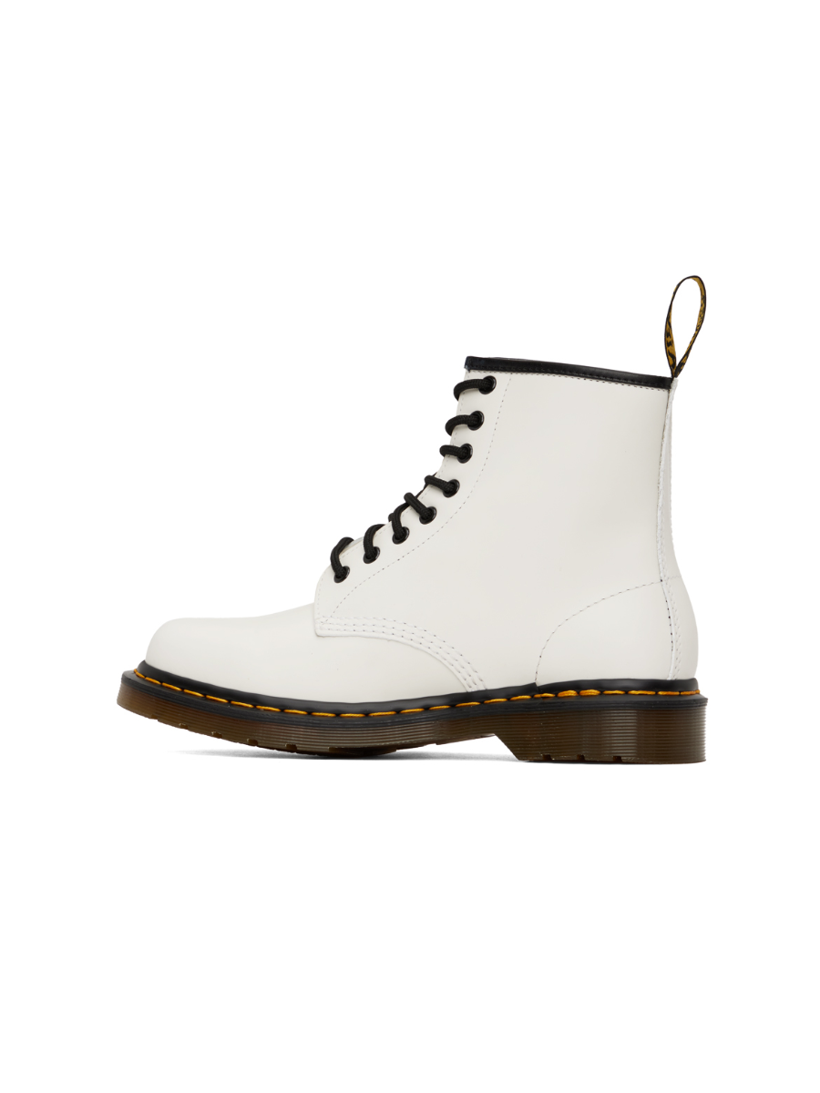 Картинка Ботинки зимние с мехом термо Dr Martens WHITE 