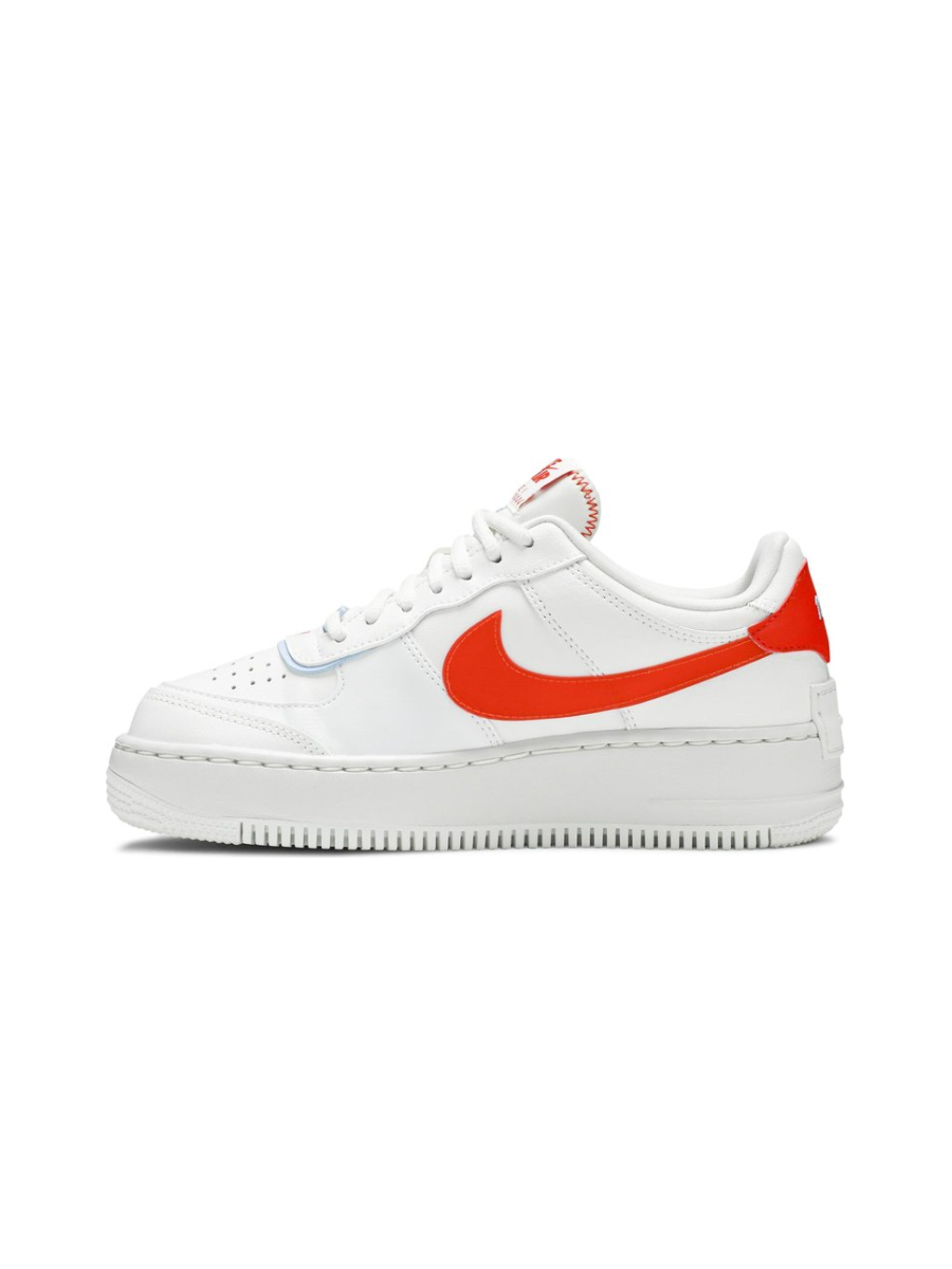 Картинка Кроссовки Nike Air Force 1 Low Shadow Summit White Team Orange