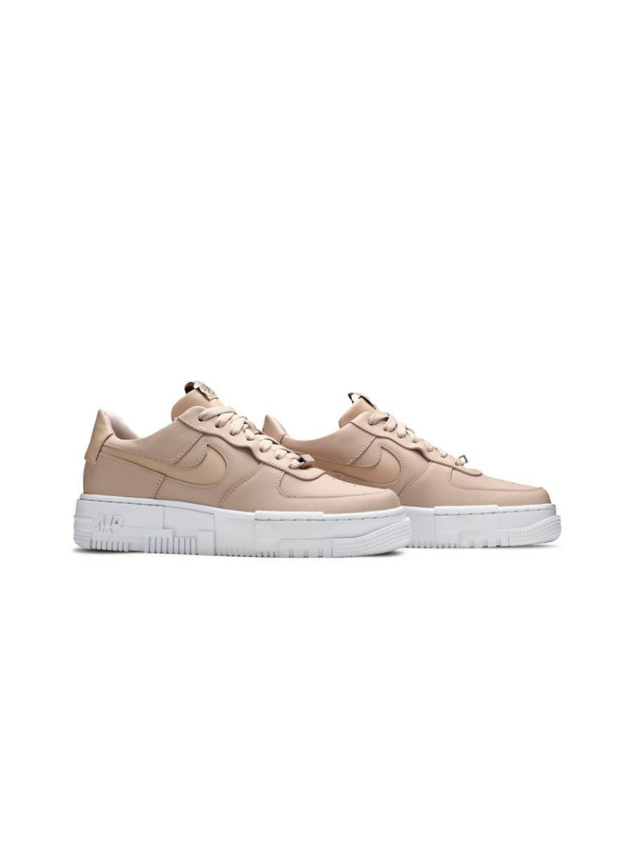 Картинка Кроссовки повседневные осенние Nike Air Force 1 Pixel Particle Beige