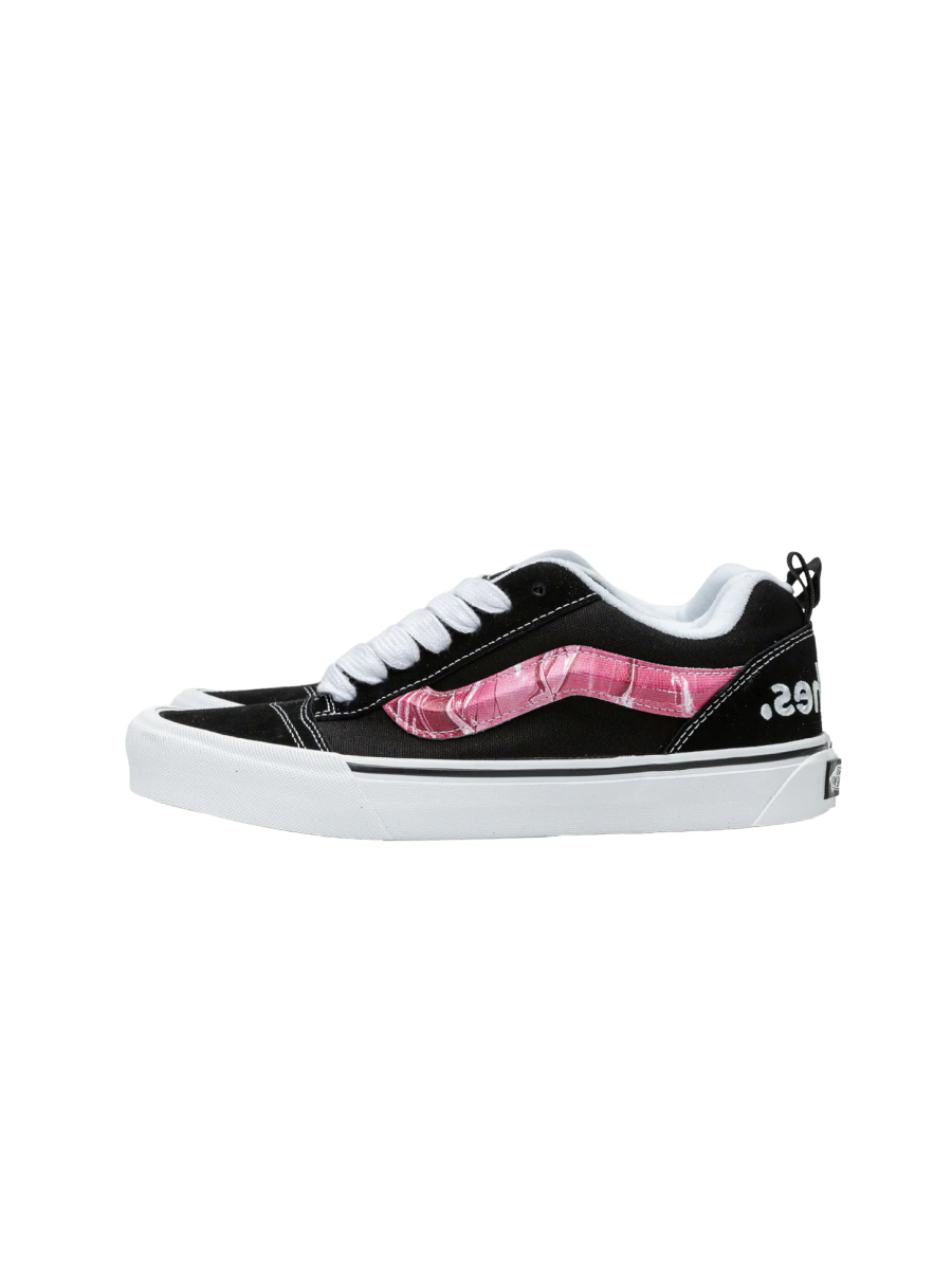 Картинка Кеды летние унисекс Vans x Peaches Knu Skool Black Pink