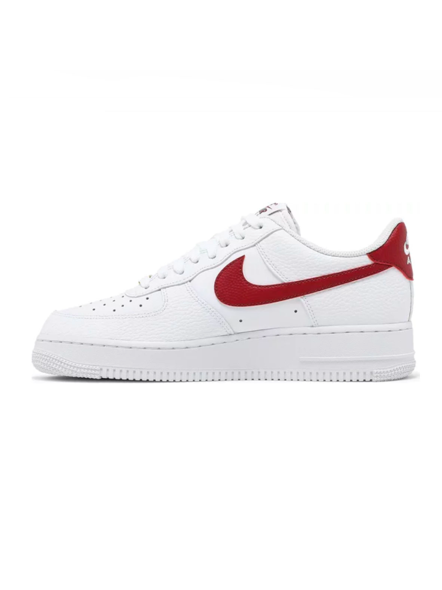 Картинка Кроссовки унисекс кожаные Nike Air Force 1 '07 'Sport Red'