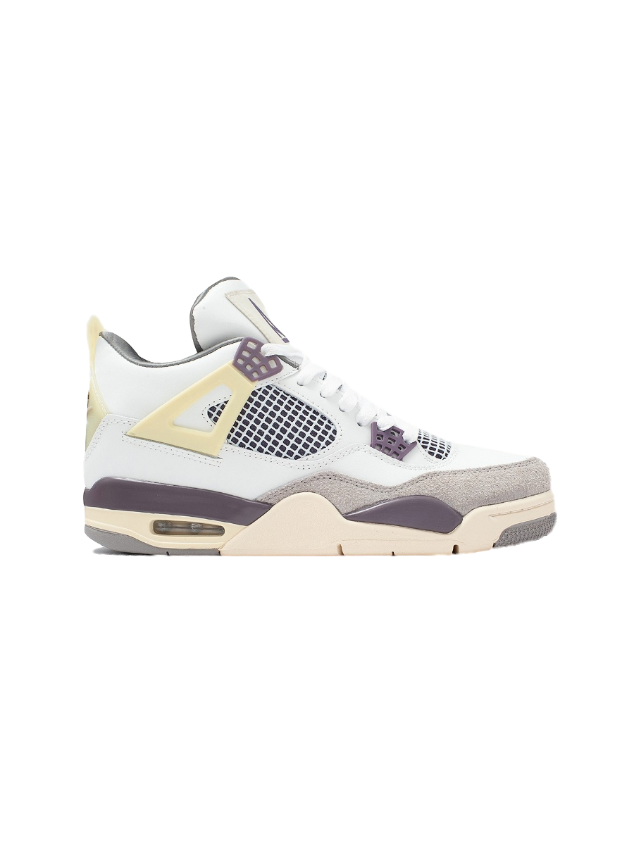 Картинка Кроссовки мужские Nike Air Jordan 4 MA Maniere Beige Brown