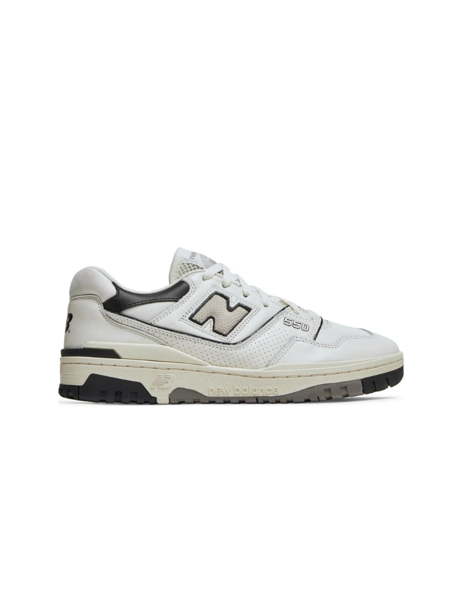 Картинка Кроссовки летние спортивные New Balance 550 Cream Black