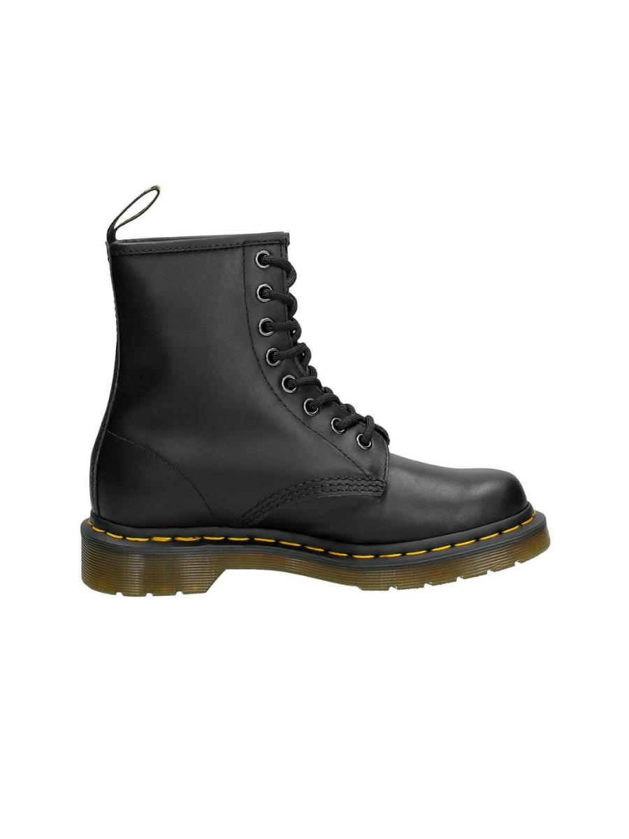 Картинка Ботинки зимние кожаные с мехом Dr Martens BLACK