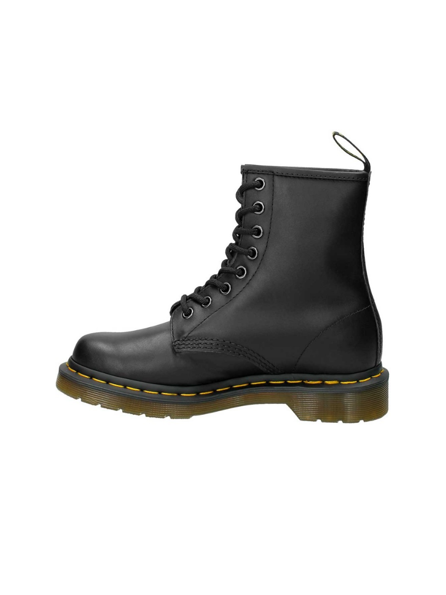 Картинка Ботинки зимние кожаные с мехом Dr Martens BLACK