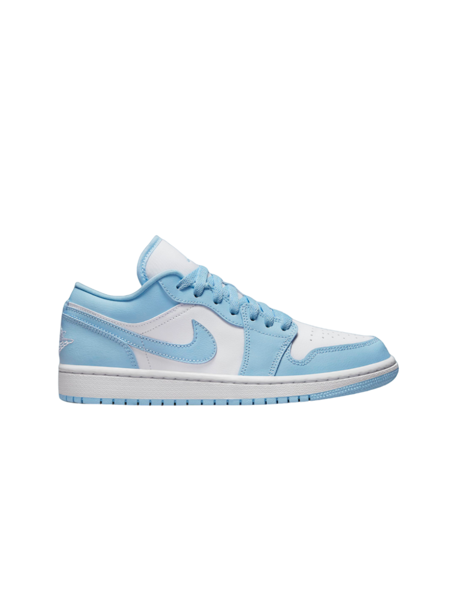 Картинка Кроссовки дышащие Nike Air Jordan 1 Low White Blue