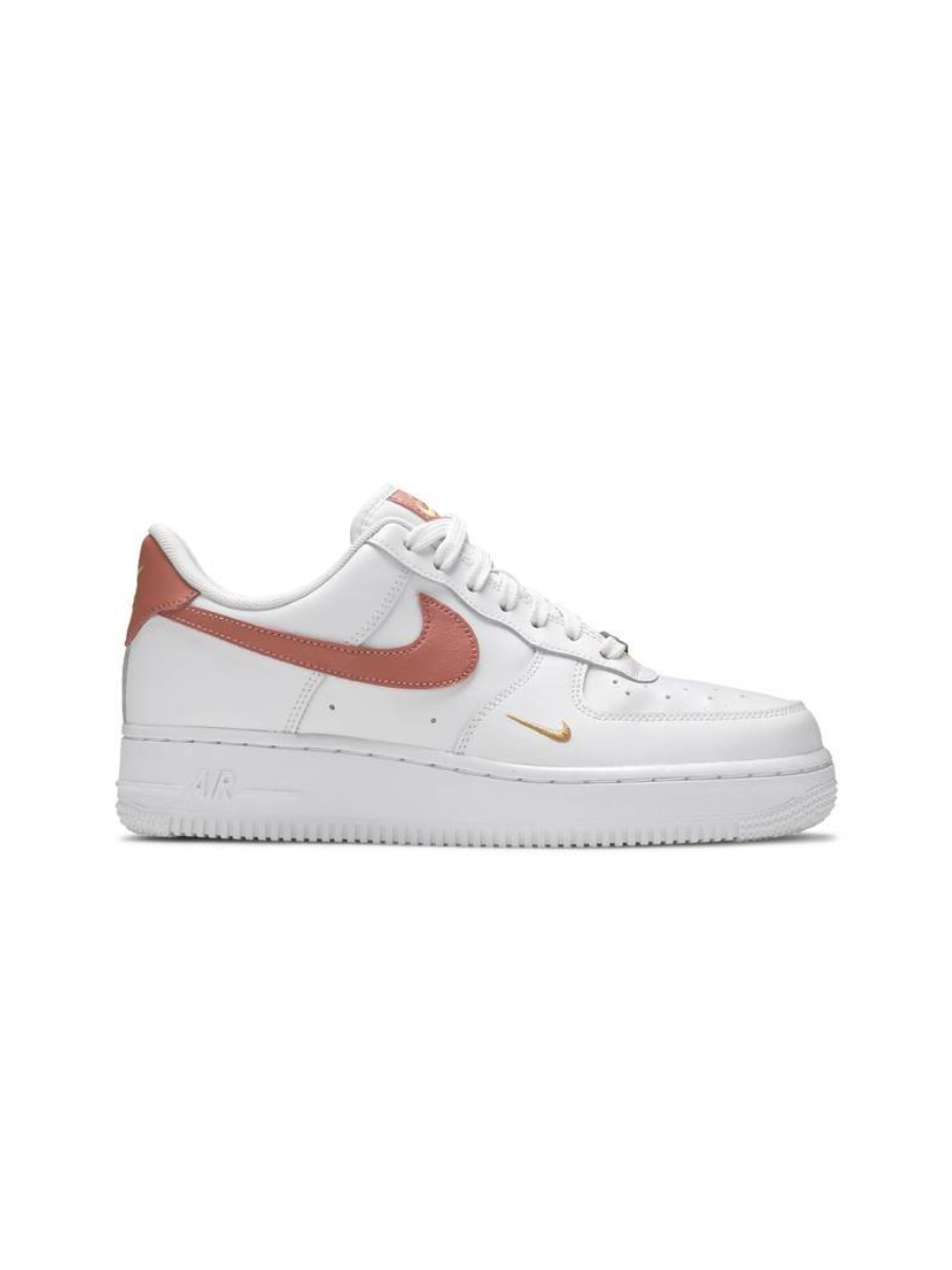 Картинка Кроссовки женские осенние Nike Air Force 1 Low White Rust Pink