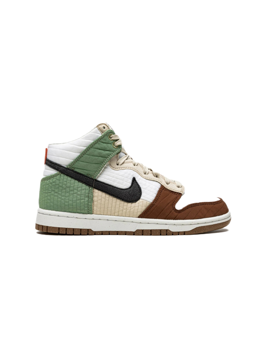 Картинка Кроссовки зимние с мехом Nike Dunk High WMNS Next Nature Summit White 