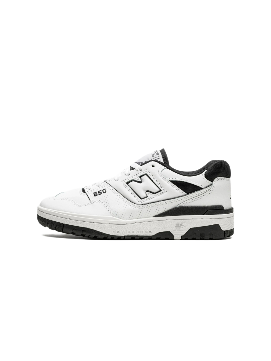 Картинка Кроссовки для тенниса туризма New Balance 550 Black White