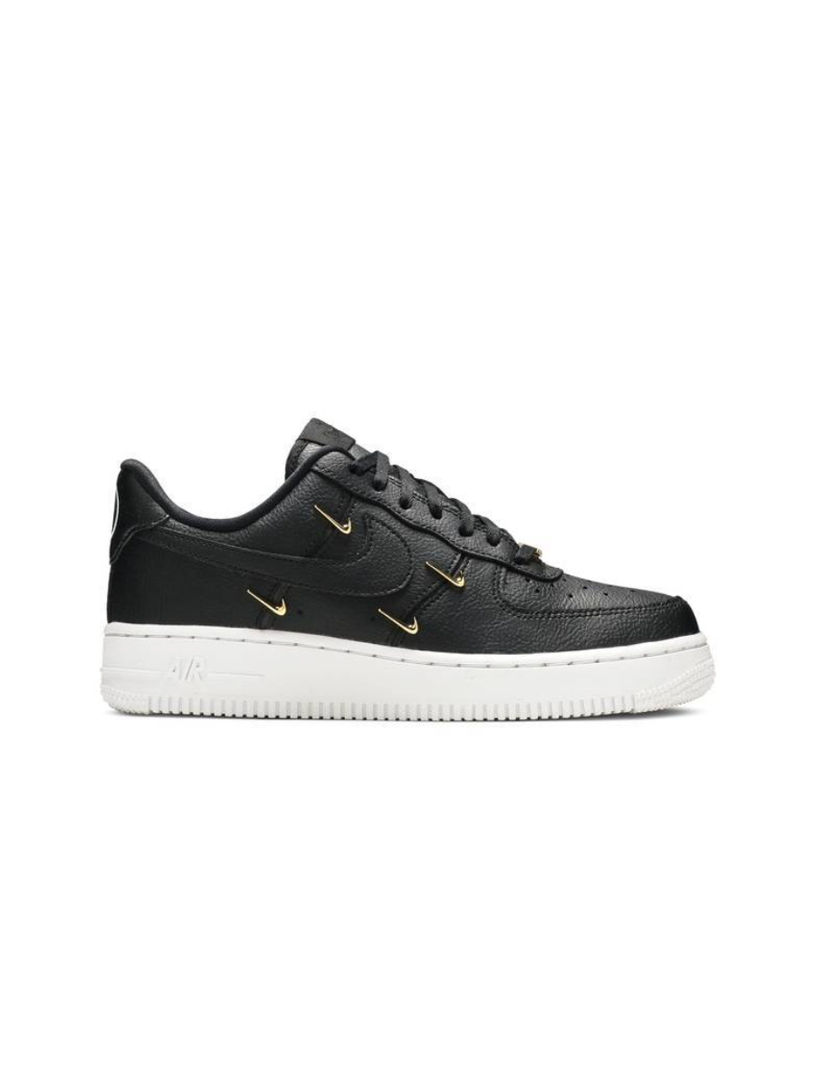 Картинка Кроссовки мужские Nike Air Force 1 07 LX Sisterhood - Black Metallic Gold