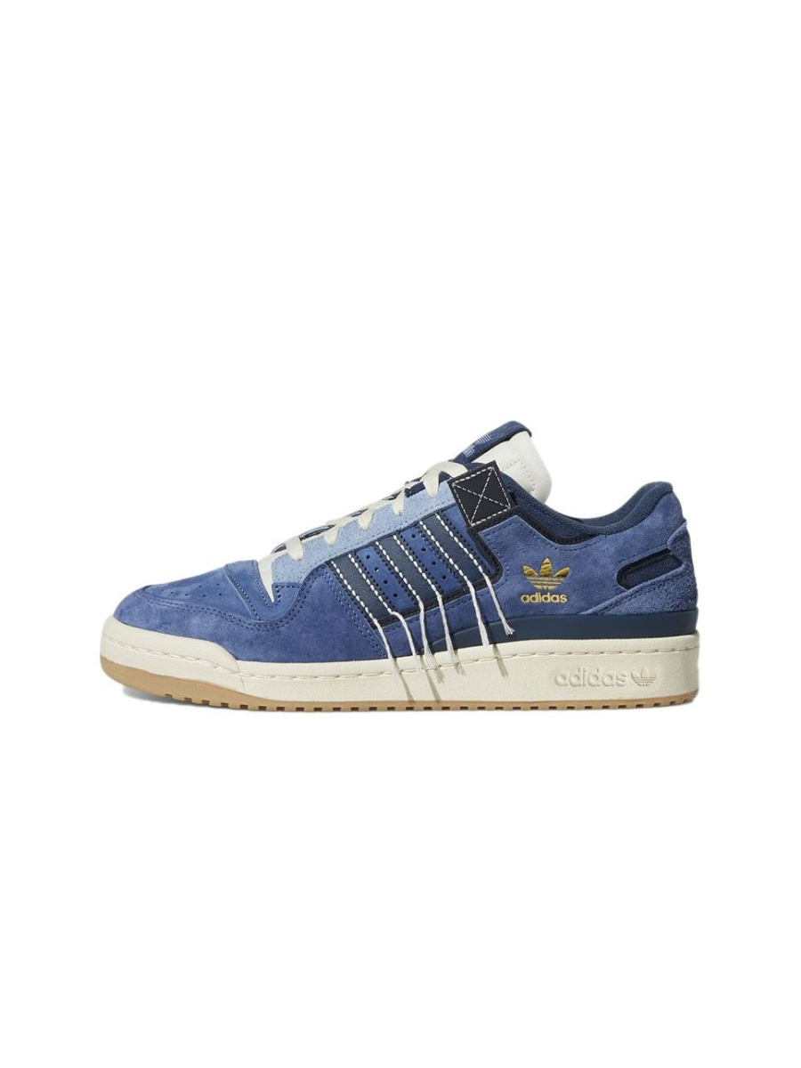 Картинка Кроссовки баскетбольные Adidas Forum 84 Low Shoes Blue Denim Gum